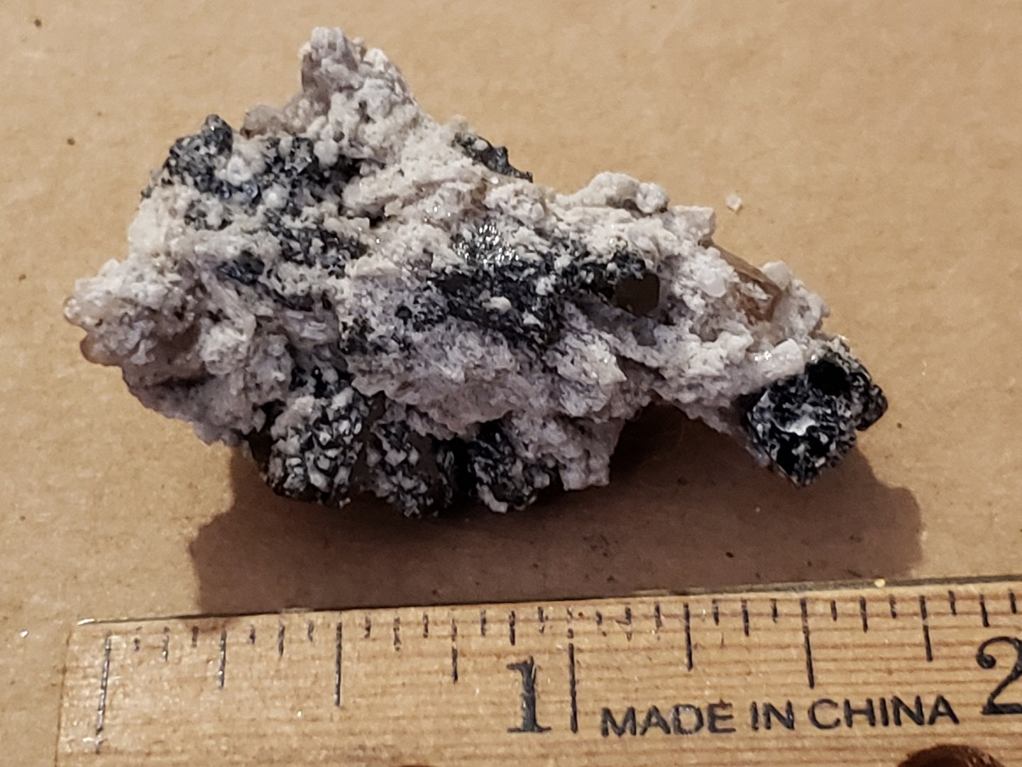 Bixbyite in matrix