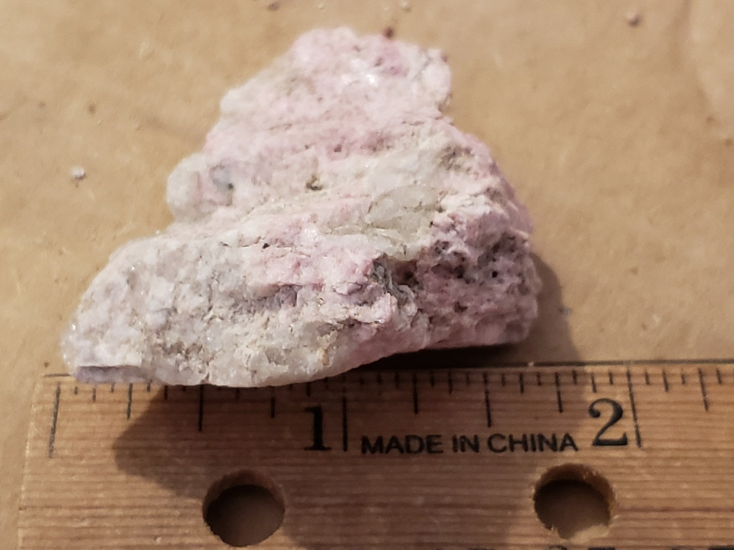 Thulite Rare mineral specimen