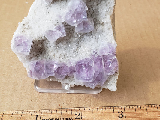 Phantomed Fluorite specimen