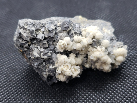 Barite and galena specimen