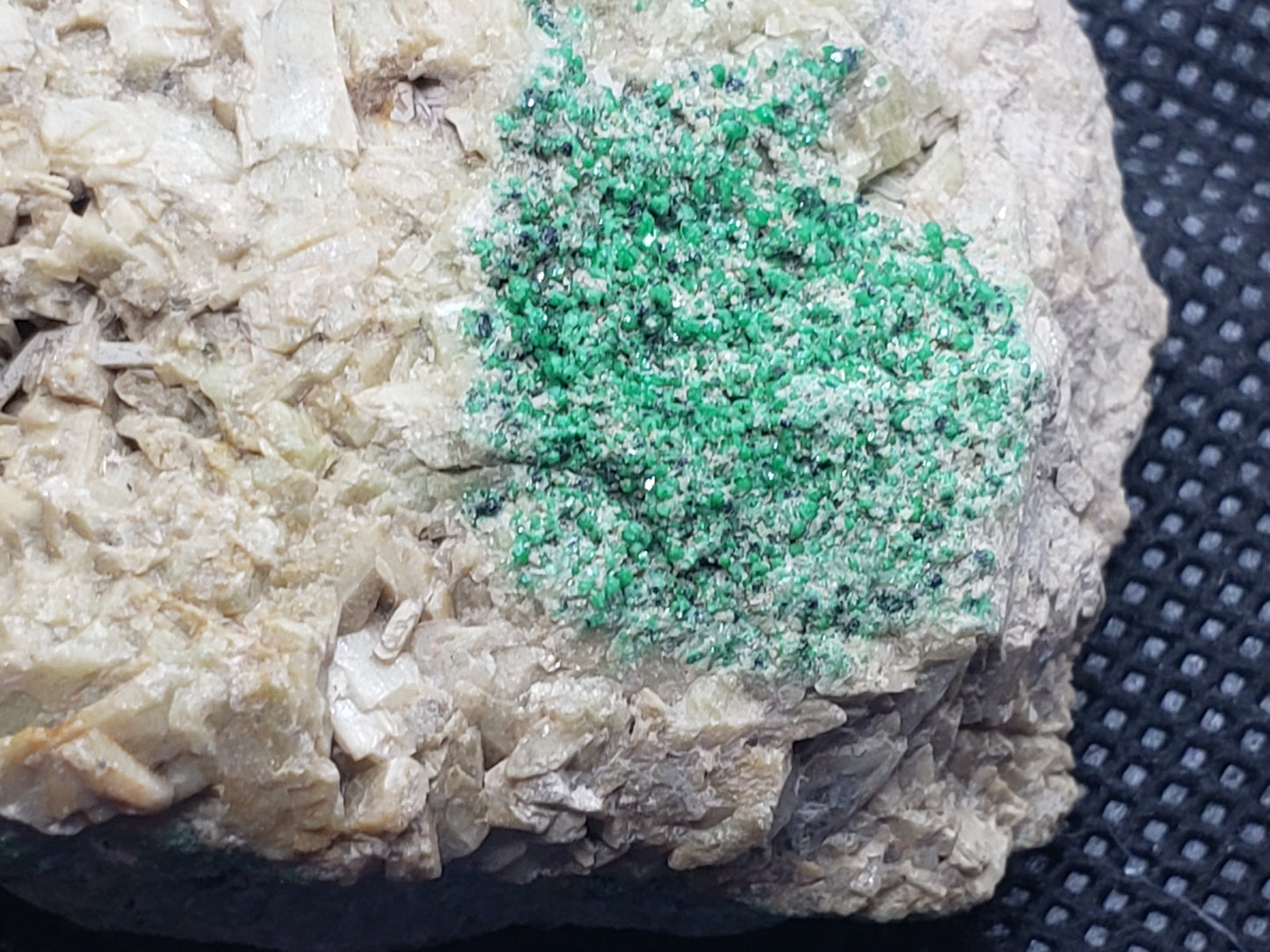 Grossular on Diopside