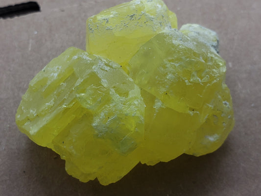 Sulphur (sulfur) Crystals