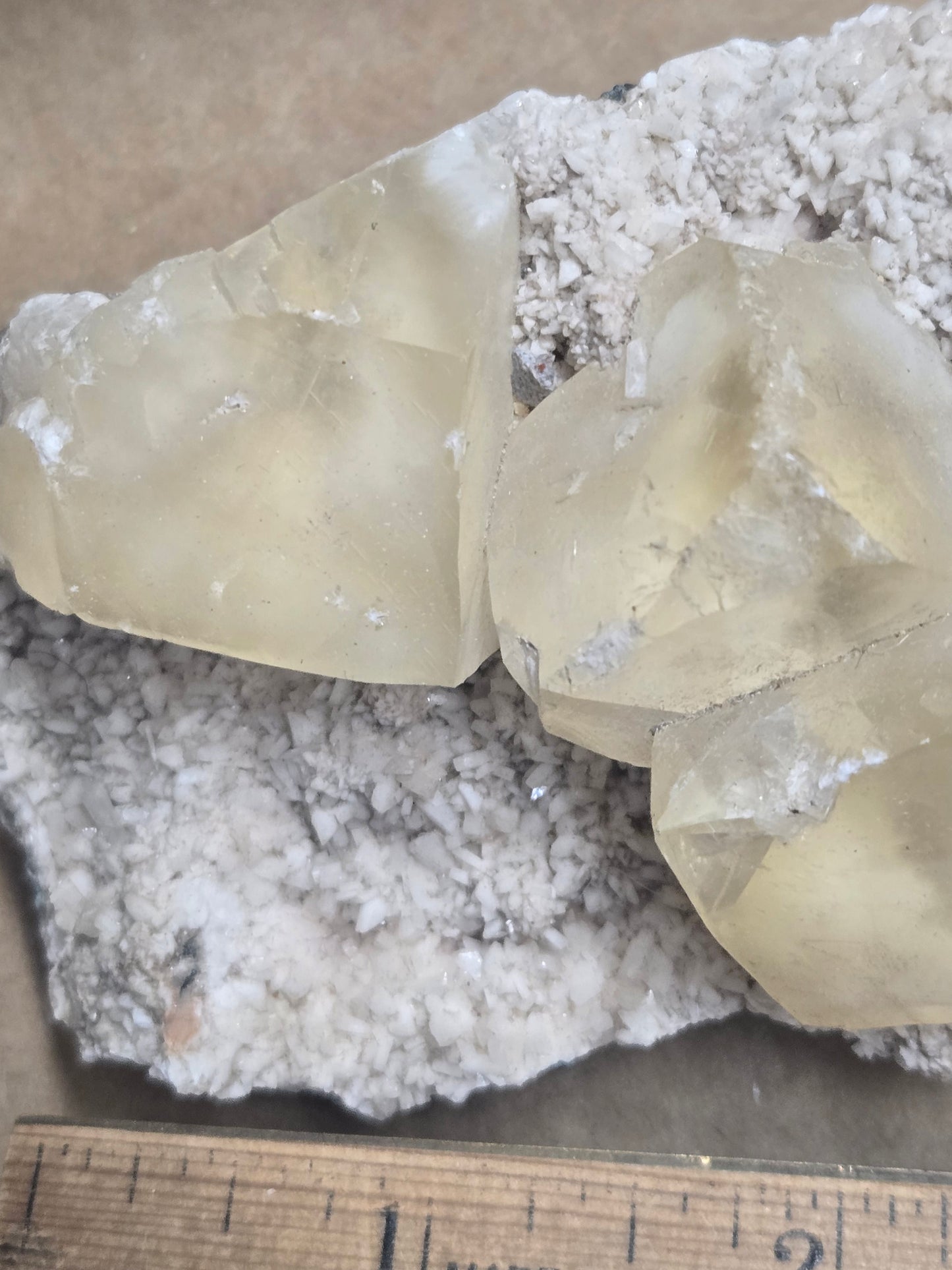 Yellow Calcite from India