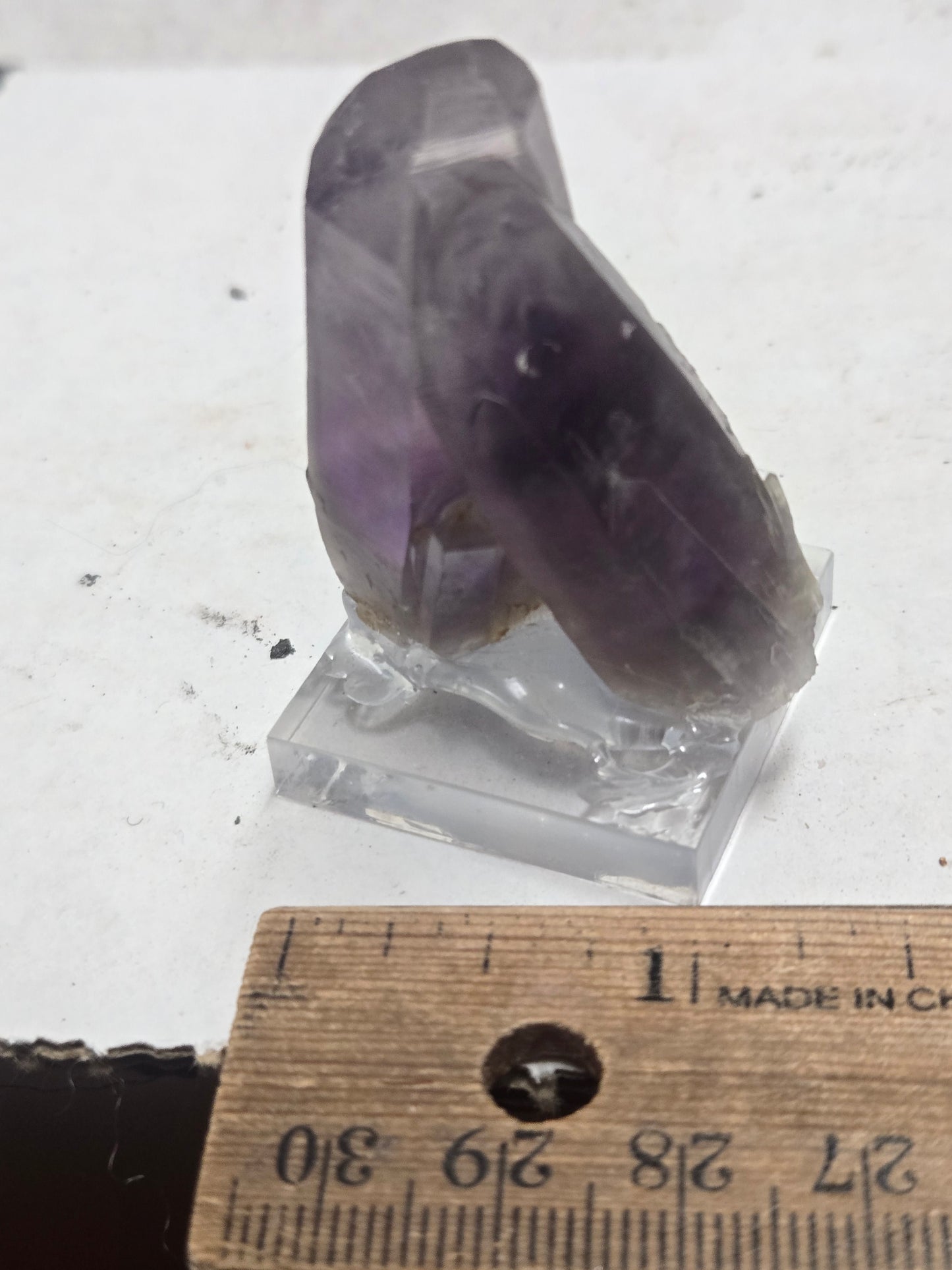 Twinned Amethyst Crystal