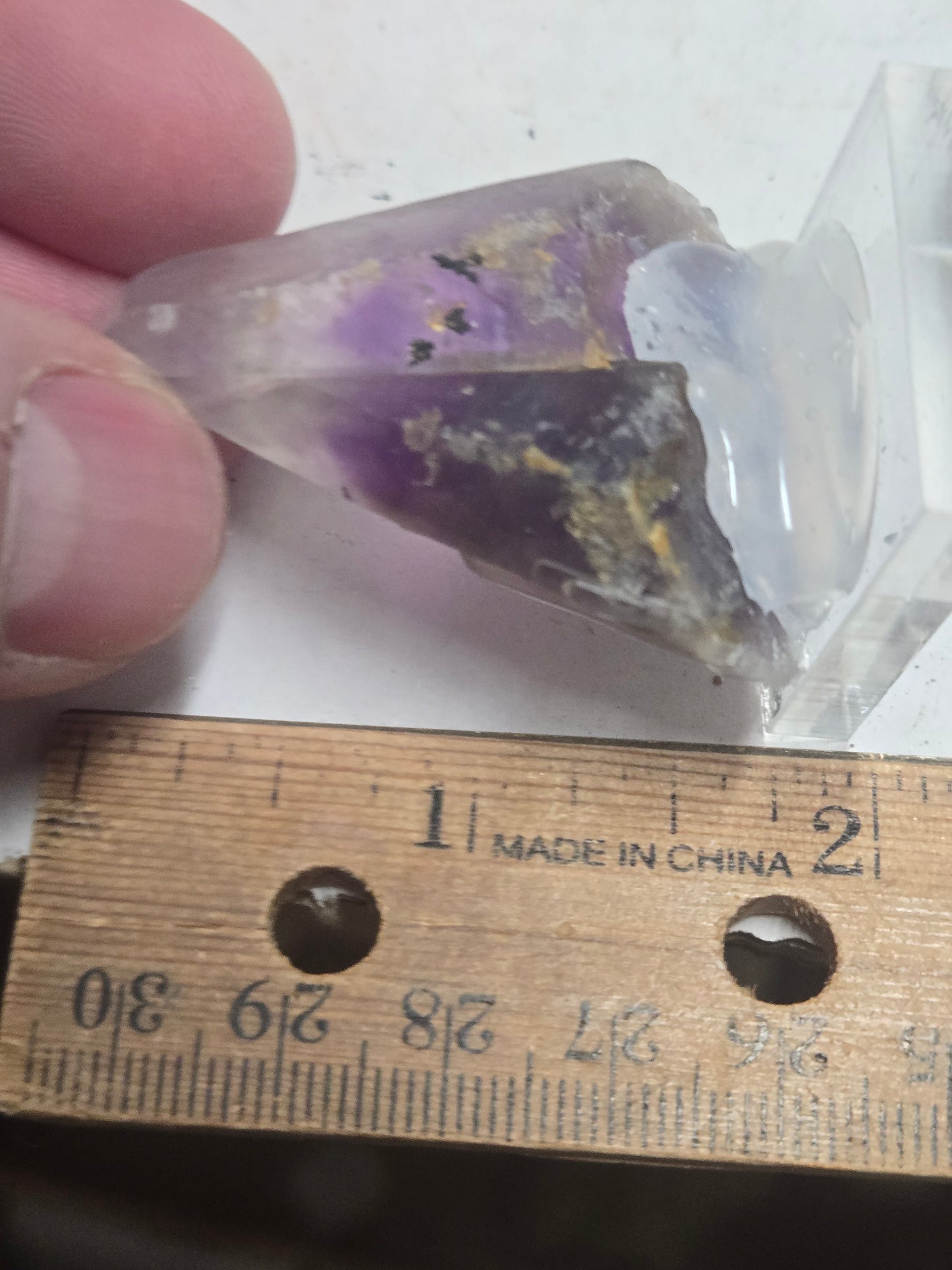 Twinned Amethyst Crystal