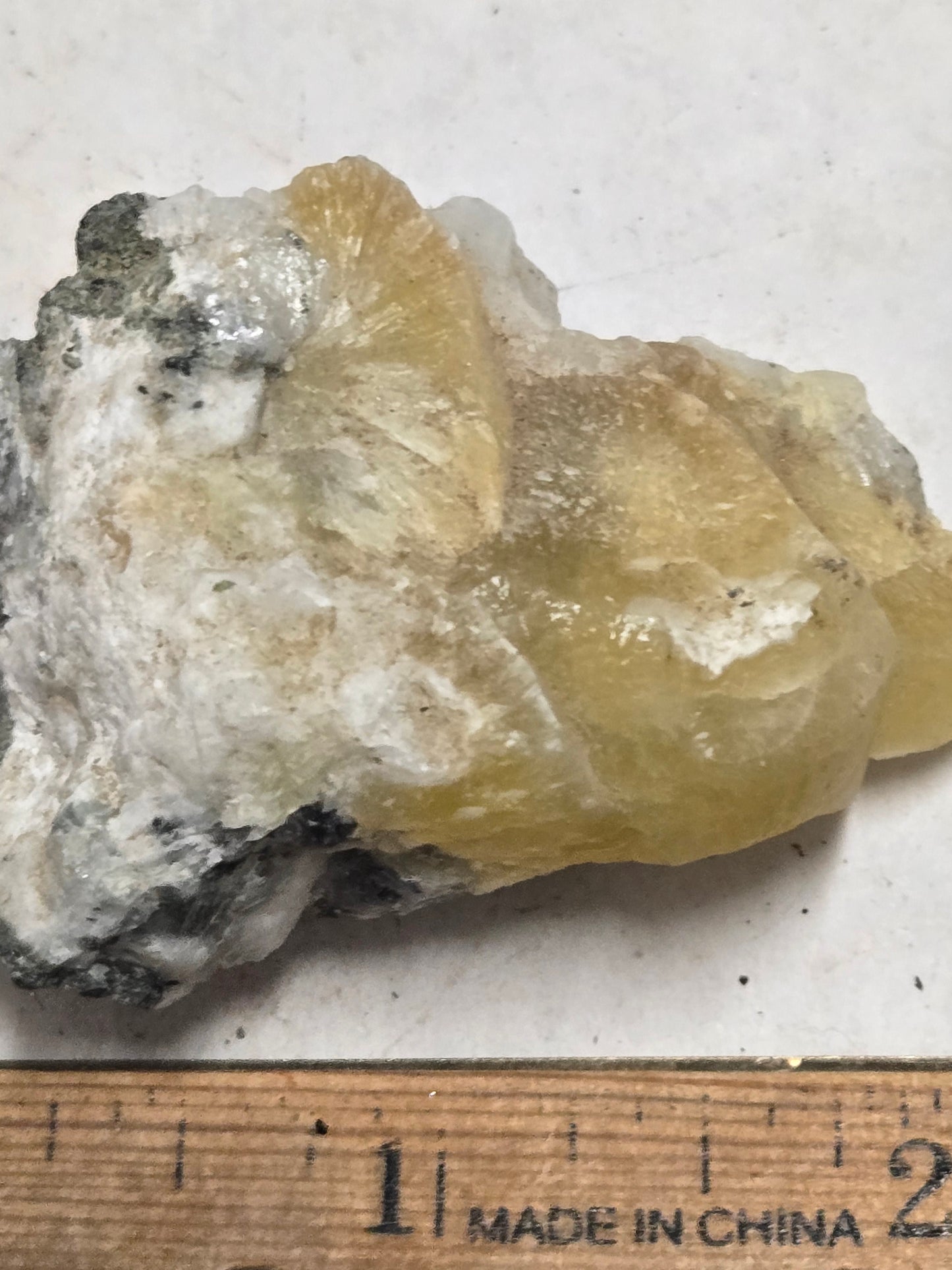 Yellow prehnite