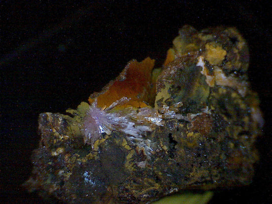 Cacoxenite with strengite