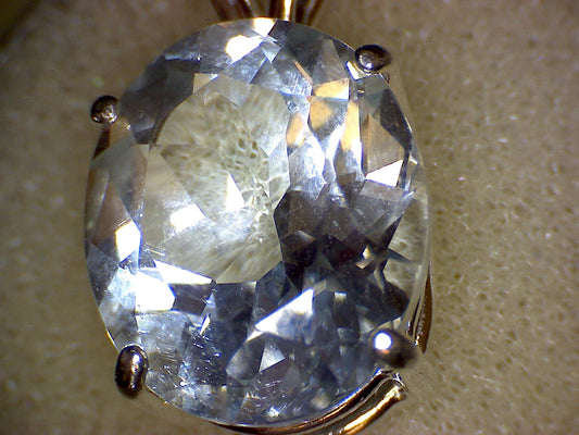 Colorado Blue Topaz Pendant