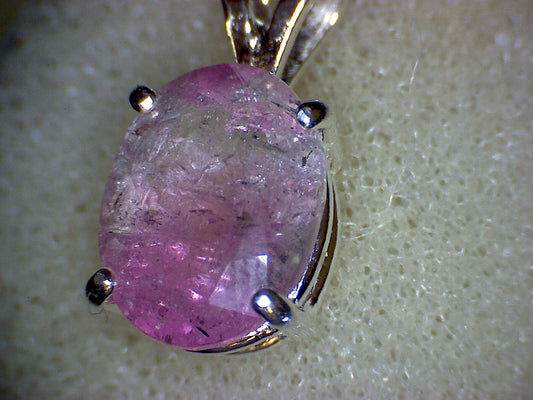 Pinkish Purple Tourmaline Pendant