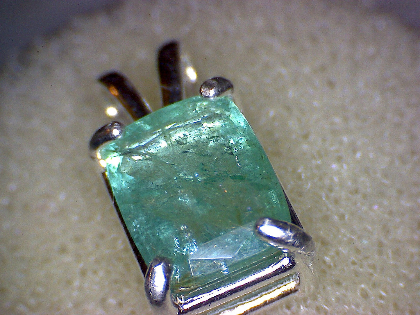 Zambian Emerald Pendant