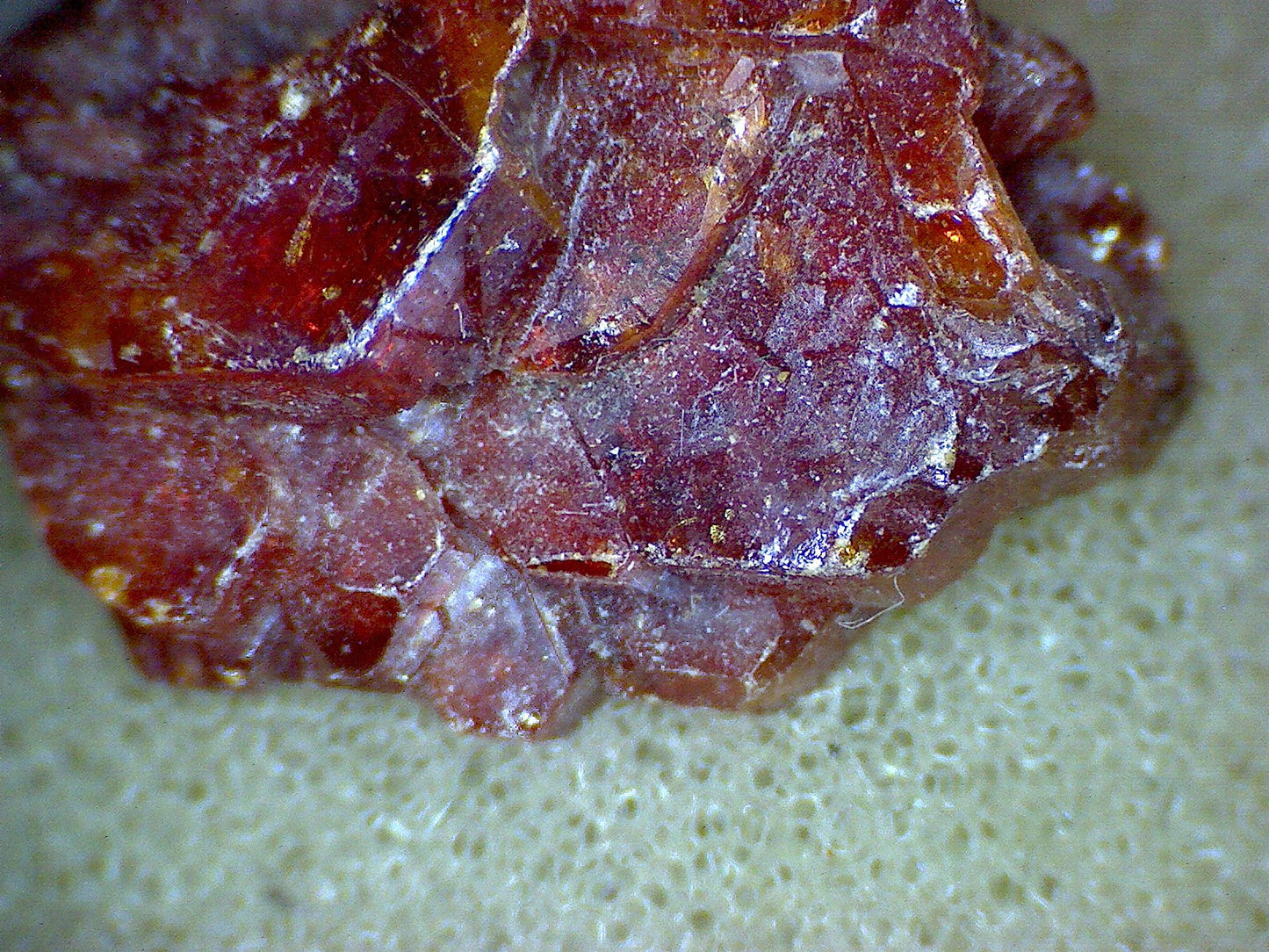 Vanadinite crystal