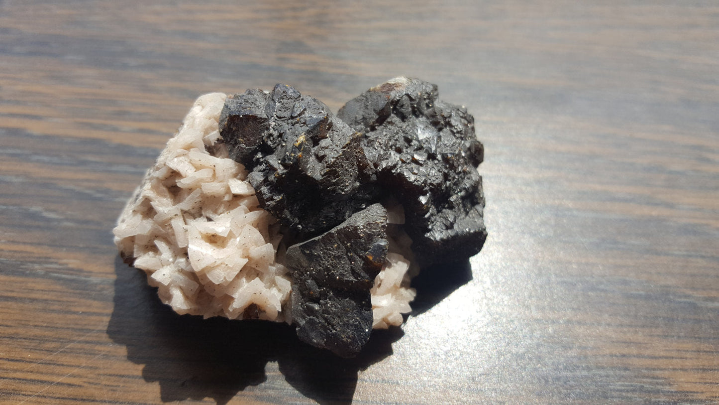 Sphalerite on dolomite Specimen