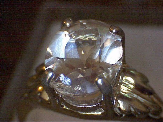 Colorado Topaz Leaf Ring