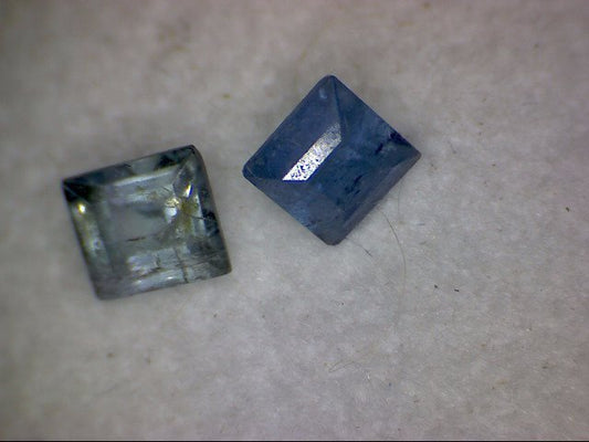 Paraiba Tourmaline Square Facets