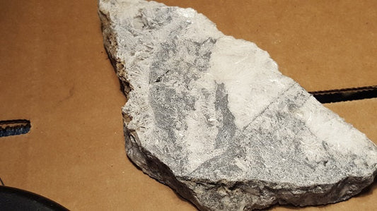 Acanthite and Silver specimen