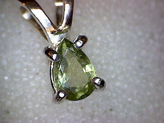 Green Sapphire Pendant