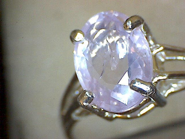 Purple Sapphire Ring