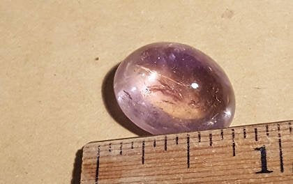 Polished Ametrine Cabochon