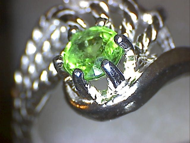 Tsavorite Rope Swirl Ring