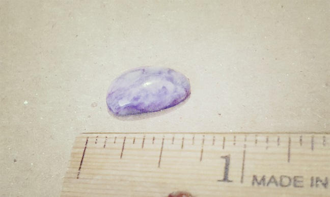 Polished Charoite specimen