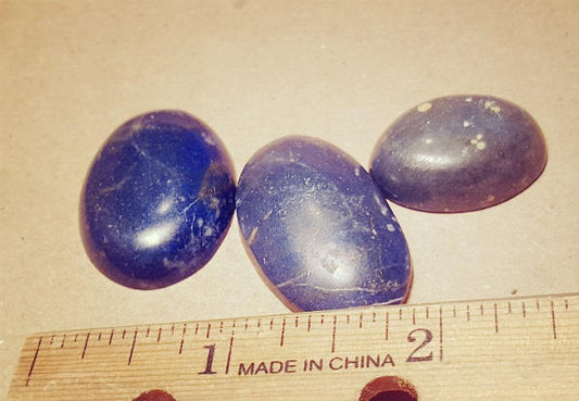 Lapis Cabochon Lot