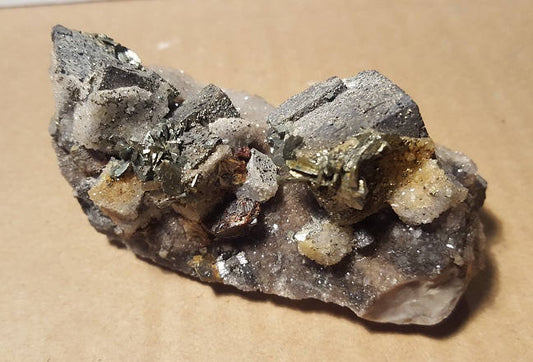 Galena w marcasite specimen