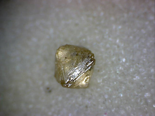 Twinned Yellow Diamond Crystal