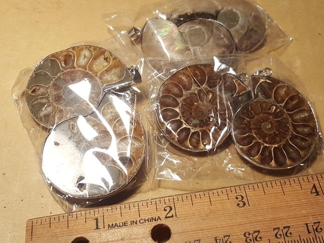 Ammonite Pendant