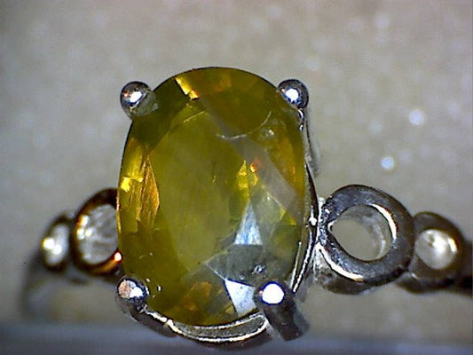 Chrysoberyl Loop Ring