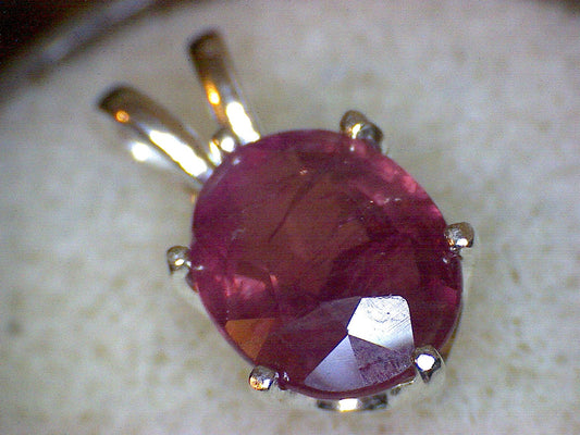 Pink Sapphire Pendant