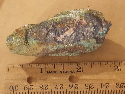 iridescent Chalcopyrite specimen