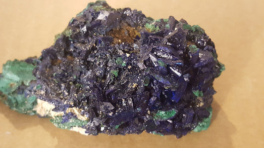 Azurite and Malachite specimen