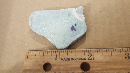 dry Variscite slab