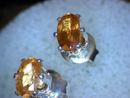 Spessartite Garnet Earrings