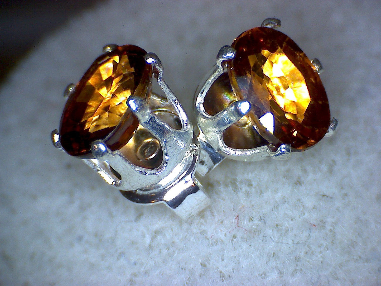 Honey Zircon Earrings