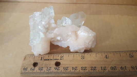 Apophyllite and Stilbite specimen