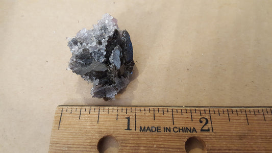 Ferro- Axinite Fluorite specimen