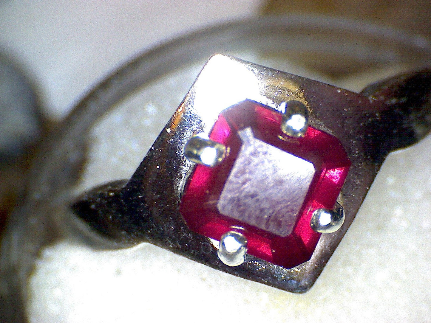 Rhodolite Ring