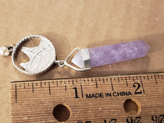 Amethyst Crystal Pendant