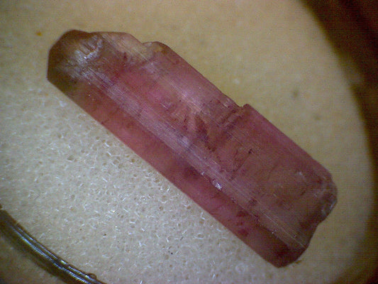 Purple Watermelon Tourmaline crystal