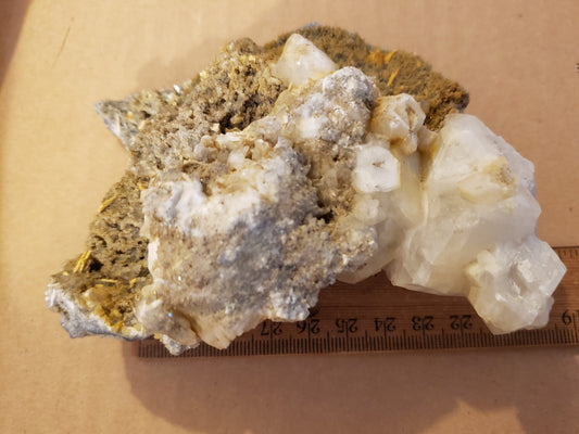 Calcite with Strontianite specimen