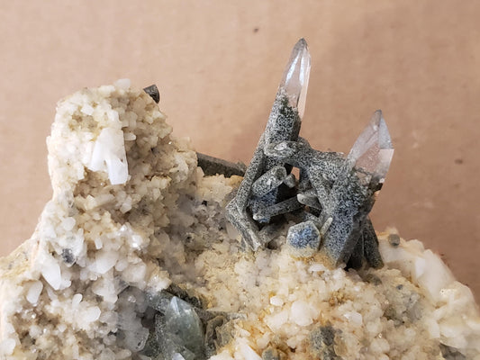 Chlorite included Quartz Specimen