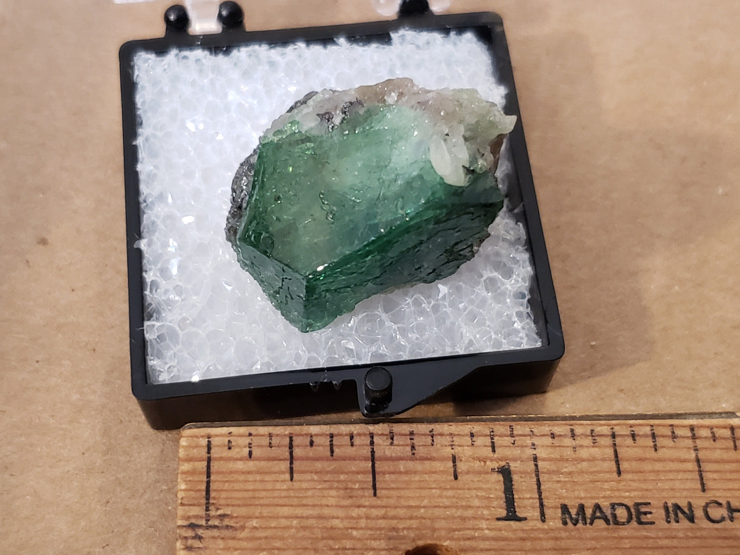 Green Tsavorite Garnet Specimen