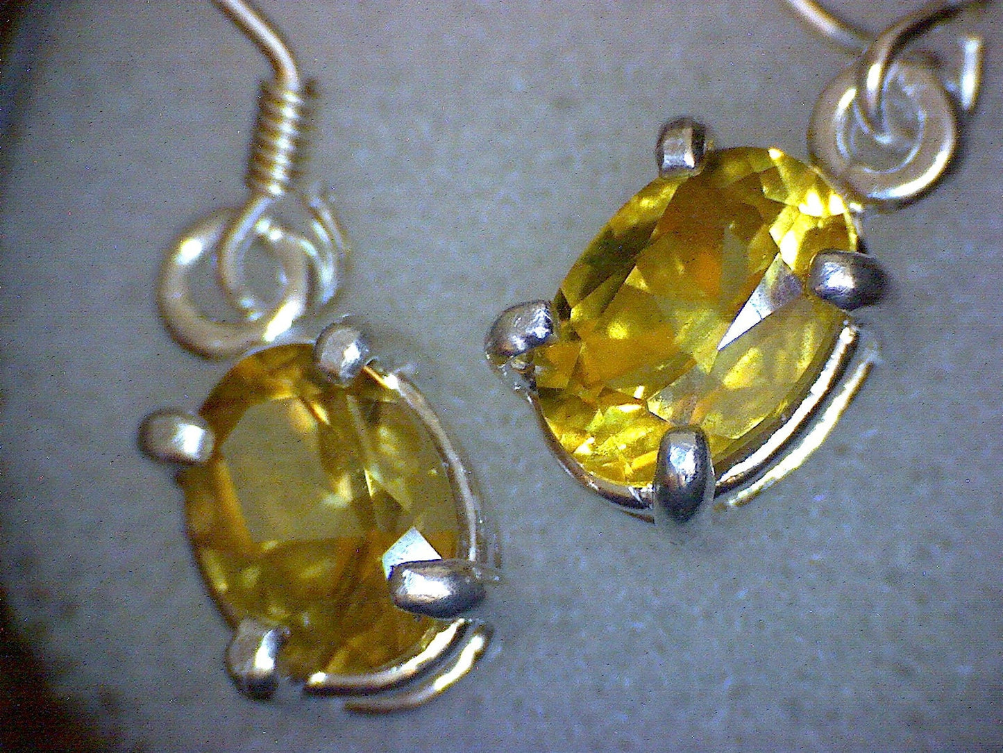 Heliodor Dangle Earrings