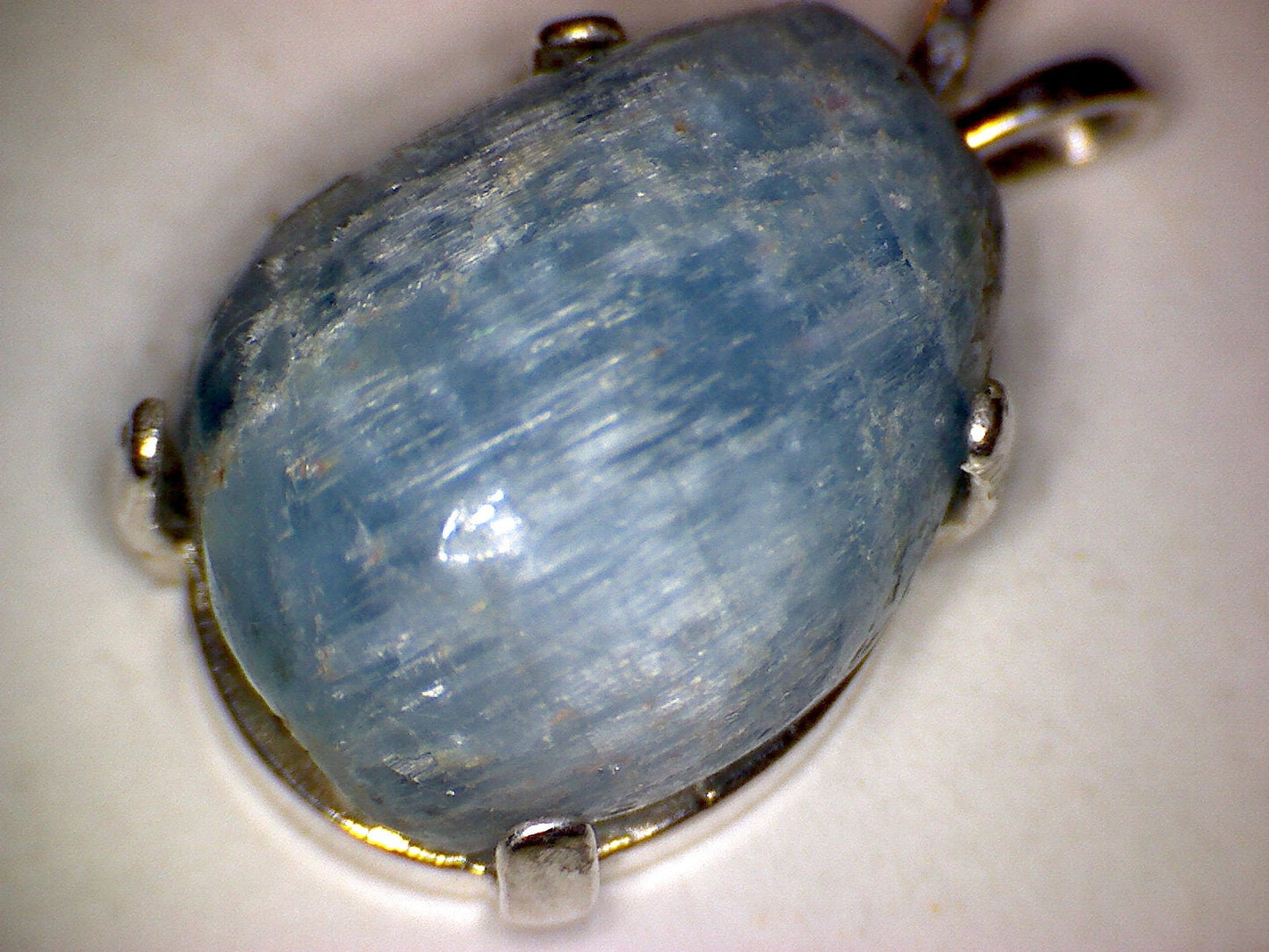 Colorado Cat's Eye Aquamarine pendant