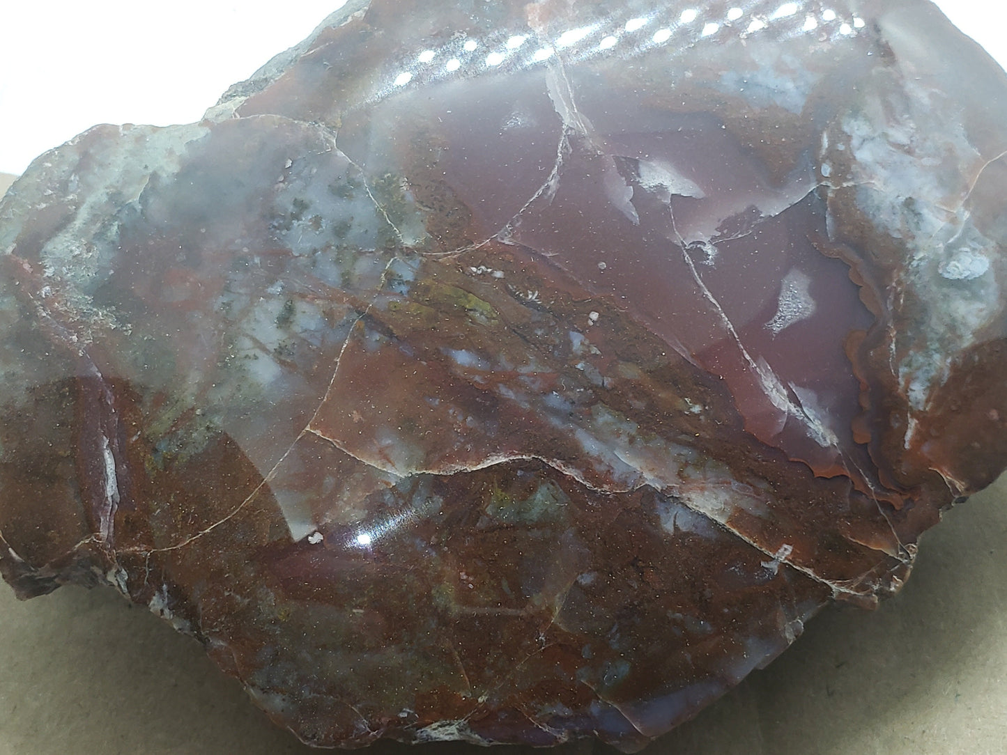 Red Agate specimen