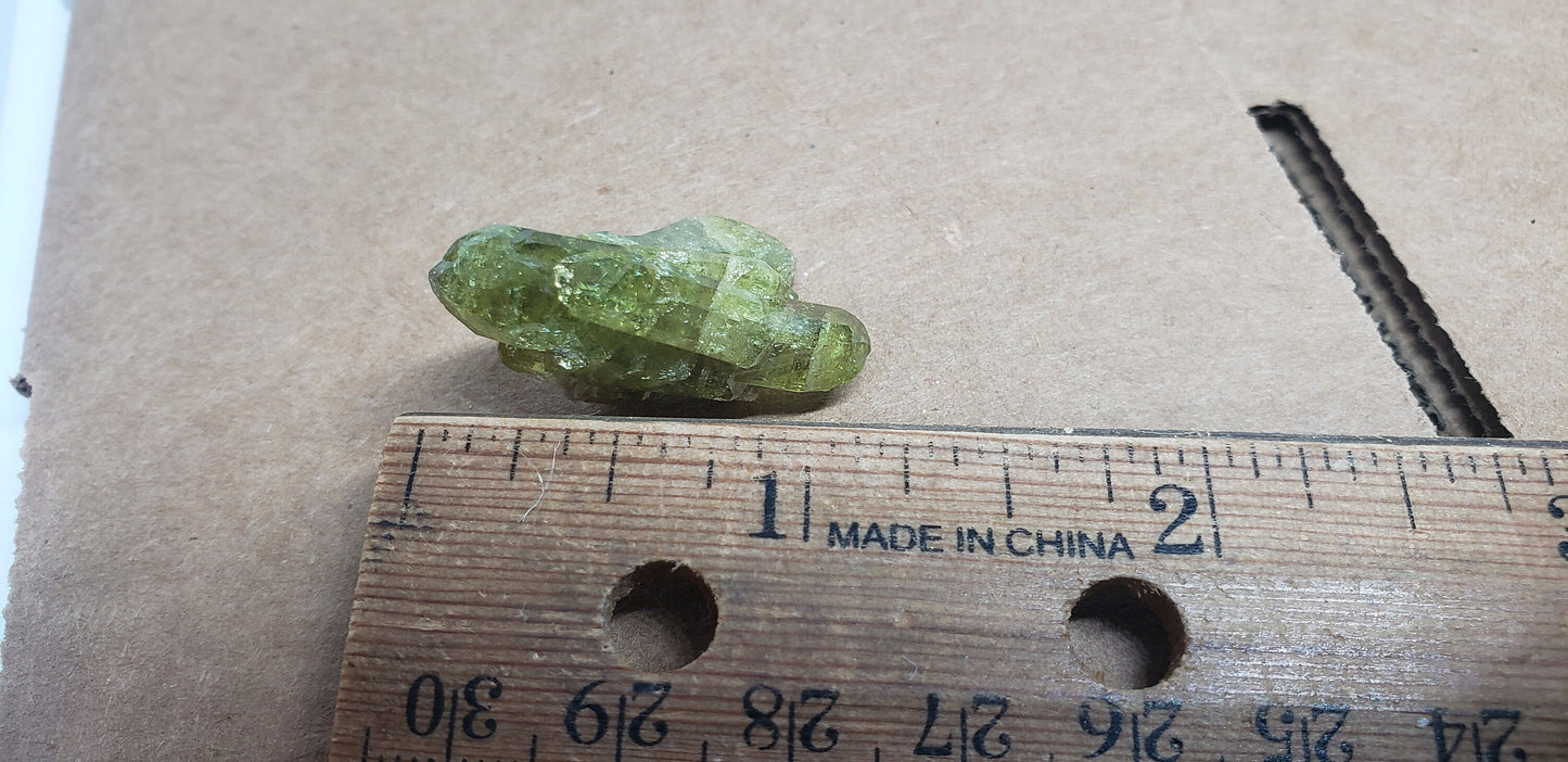 Twinned Vesuvianite specimen