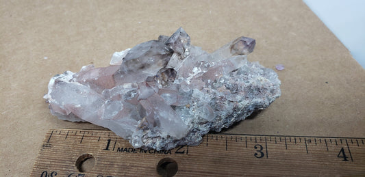 Hematite included Sceptered Quartz Specimen