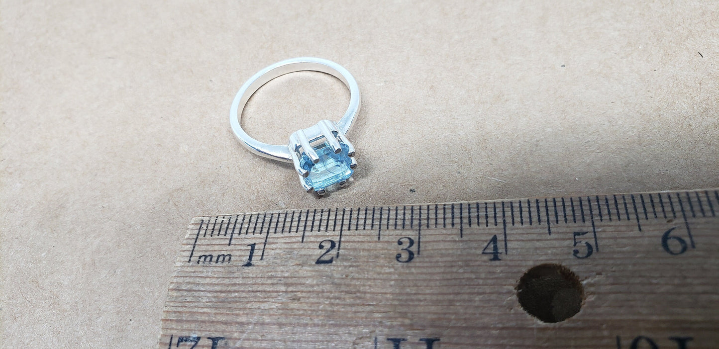 Aquamarine Ring