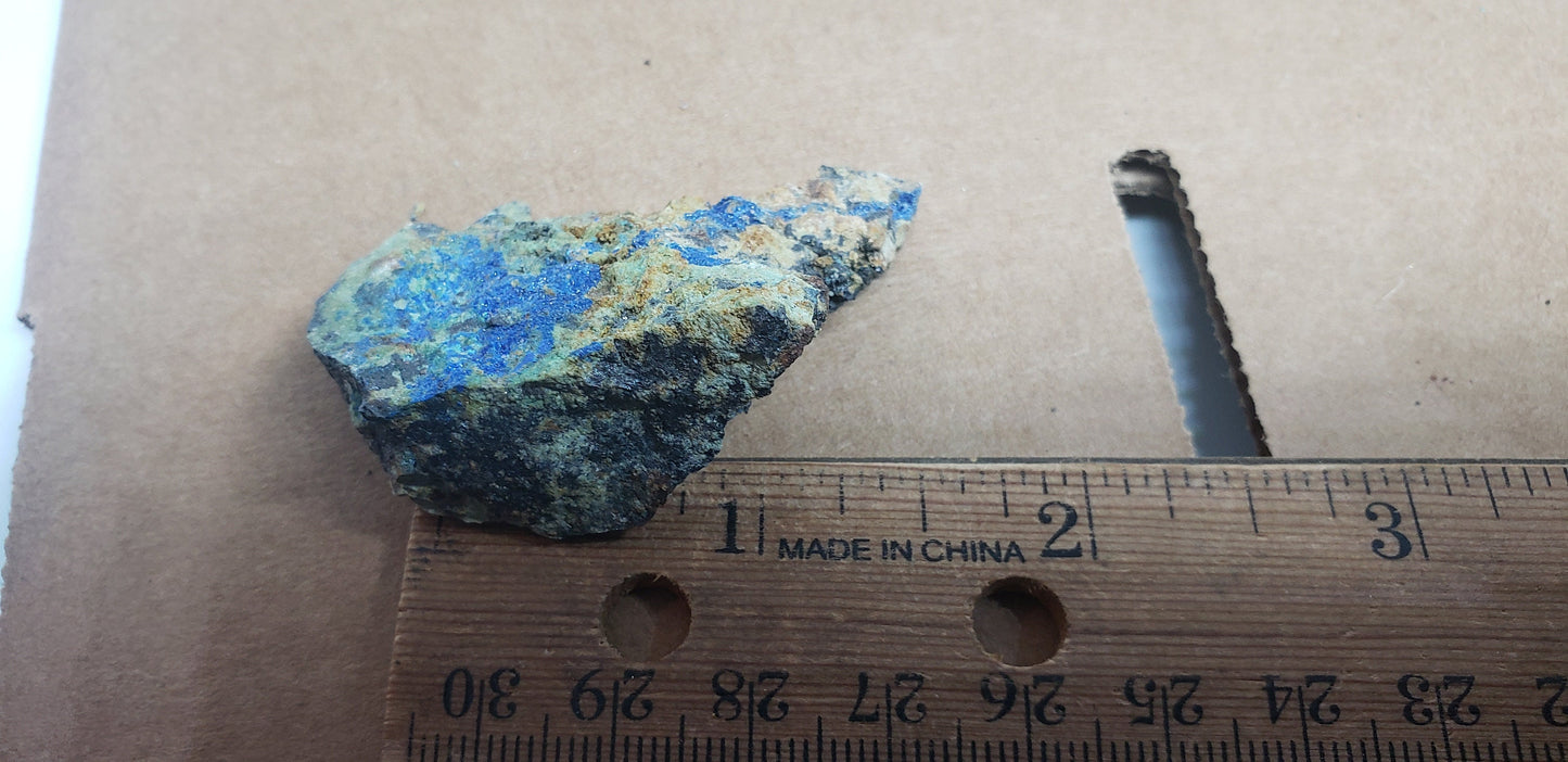 Amazing Blue Linarite specimen